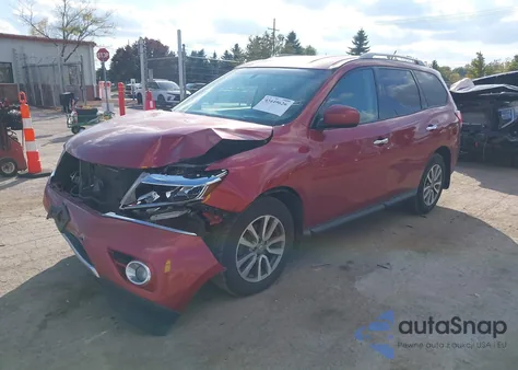 2016 Nissan Pathfinder Sv from USA, damaged, VIN 5N1AR2MM0GC604011